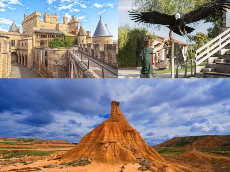 Lo mejor de Navarra visitando Olite, SendaViva y las Bardenas Reales